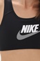 NIKE-Γυναικείο αθλητικό μπουστάκι NIKE DM0579 W NK DF SWSH CB FUTURA GX BRA μαύρο