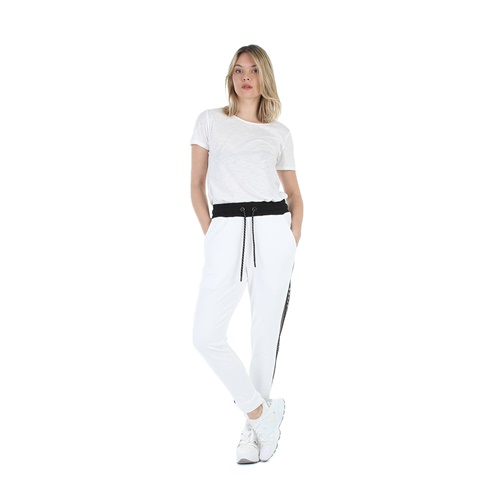 BODYTALK-Γυναικείο παντελόνι φόρμας BODYTALK λευκό