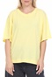 AMERICAN VINTAGE-Γυναικεία μπλούζα AMERICAN VINTAGE κίτρινη