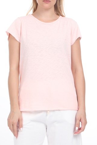 AMERICAN VINTAGE-Γυναικεία μπλούζα AMERICAN VINTAGE ροζ