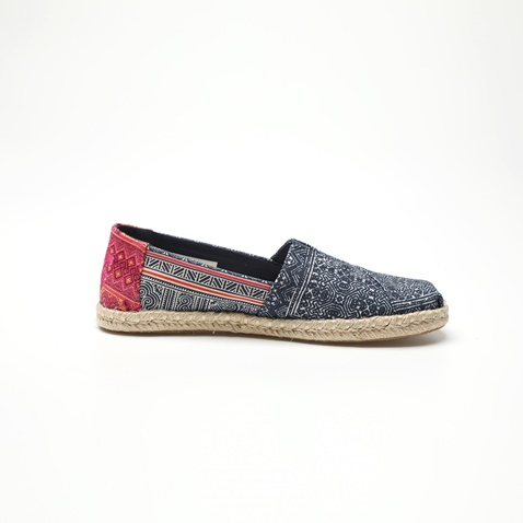 TOMS-Γυναικείες υφασμάτινες εσπαντρίγιες TOMS 10016263 ALPARGATA ROPE μπλε κόκκινες