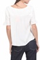 SUPERDRY-Γυναικεία μπλούζα SUPERDRY LACE TOP λευκή