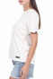 SUPERDRY-Γυναικεία μπλούζα SUPERDRY λευκή