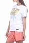 SUPERDRY-Γυναικείο t-shirt SUPERDRY λευκό