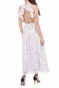 MOLLY BRACKEN-Γυναικείο maxi φόρεμα MOLLY BRACKEN λευκό