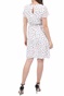 MOLLY BRACKEN-Γυναικείο mini φόρεμα MOLLY BRACKEN λευκό