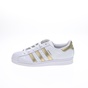 adidas Originals-Γυναικεία sneakers adidas Originals SUPERSTAR λευκά χρυσά