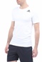 adidas performance-Ανδρικό t-shirt adidas Originals TF λευκό