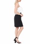GAUDI-Γυναικείο strapless mini φόρεμα GAUDI μαύρο λευκό