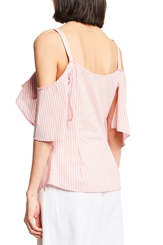GAUDI-Γυναικεία μπλούζα GAUDI ροζ λευκό