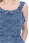 KENDALL + KYLIE-Γυναικεία ολόσωμη jean φόρμα σορτς KENDALL + KYLIE ROMPER μπλε