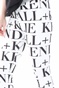 KENDALL + KYLIE-Γυναικείο κολάν KENDALL + KYLIE CHIARA'S PRINT λευκό μαύρο