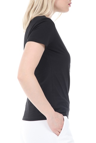 KENDALL + KYLIE-Γυναικείο t-shirt KENDALL + KYLIE BITMOJI CLASSIC μαύρο