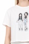 KENDALL + KYLIE-Γυναικεία μπλούζα KENDALL + KYLIE λευκή