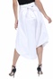 KENDALL + KYLIE-Γυναικεία midi φούστα KENDALL + KYLIE λευκή