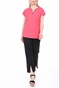 GARCIA JEANS-Γυναικεία μπλούζα GARCIA JEANS ροζ