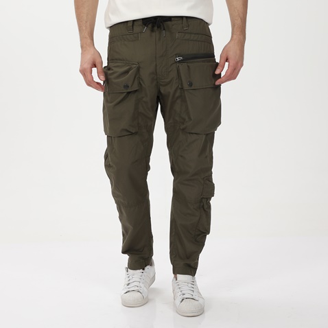 G-STAR RAW-Ανδρικό cargo παντελόνι G-STAR RAW D18964.C183 Alpine pkt modular relaxed tapered χακί