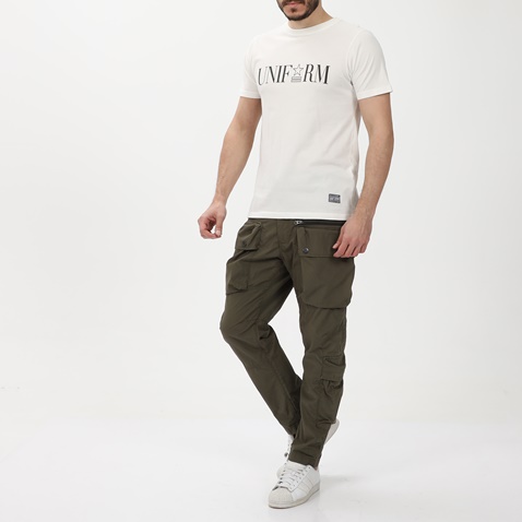G-STAR RAW-Ανδρικό cargo παντελόνι G-STAR RAW D18964.C183 Alpine pkt modular relaxed tapered χακί
