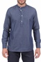 SSEINSE-Ανδρικό πουκάμισο SSEINSE CORENANA μπλε