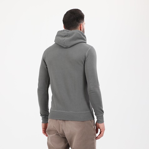 DIRTY LAUNDRY-Ανδρική φούτερ μπλούζα DIRTY LAUNDRY IN/OUT POCKET HOODIE γκρι