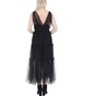'ALE-Γυναικείο maxi φόρεμα 'ALE μαύρο