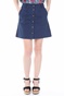 GRACE AND MILA-Γυναικεία mini φούστα GRACE AND MILA CANDIDE μπλε