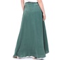 ATTRATTIVO-Γυναικεία μακριά φούστα ATTRATTIVO πράσινη