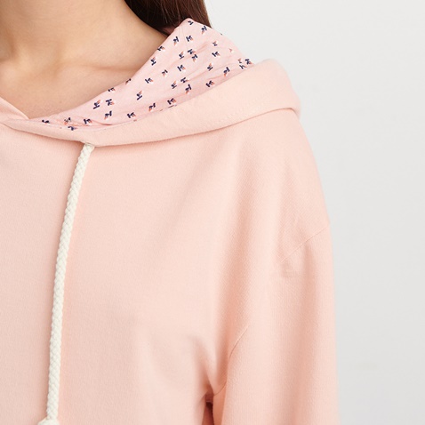 ATTRATTIVO-Γυναικεία φούτερ μπλούζα ATTRATTIVO ροζ