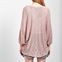 ATTRATTIVO-Γυναικεία πλεκτή μπλούζα ATTRATTIVO ροζ