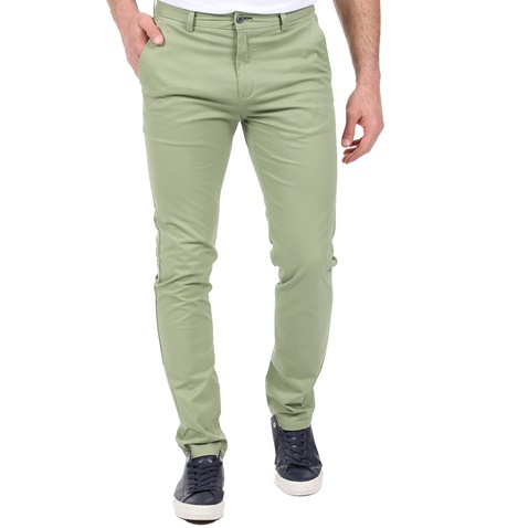 DORS-Ανδρικό chino παντελόνι DORS πράσινο