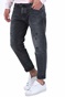 UNIFORM-Ανδρικό jean παντελόνι UNIFORM ανθρακί