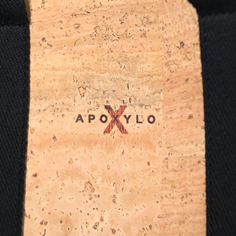 APOXYLO-Γυναικεία τσάντα χιαστί APOXYLO 372 PORTOFINO εκρού μαύρη