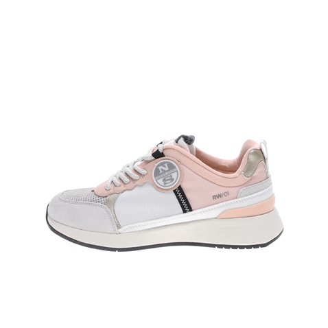 NORTH SAILS-Γυναικεία sneakers NORTH SAILS SWIM λευκά ροζ