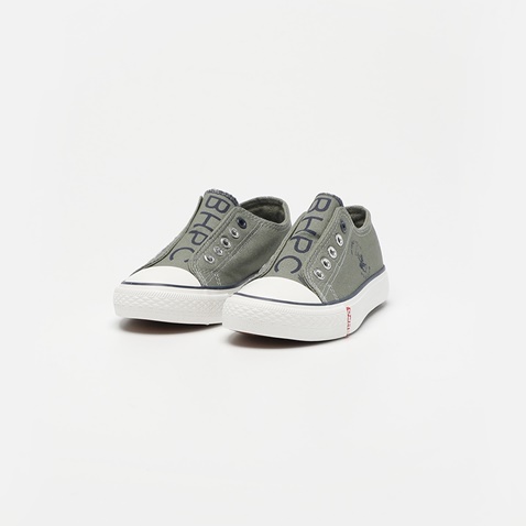 BEVERLY HILLS POLO CLUB-Παιδικά sneakers BEVERLY HILLS POLO CLUB BHS.1S1.080.413 HK 535 χακί