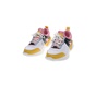 19V69 ITALIA-Γυναικεία sneakers 19V69 ITALIA λευκά κιτρινα ροζ