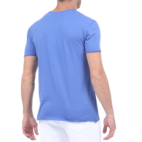 DIRTY LAUNDRY-Ανδρικό t-shirt DIRTY LAUNDRY μπλε