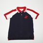 BEVERLY HILLS POLO CLUB-Παιδική polo μπλούζα BEVERLY HILLS POLO CLUB BHP.1S1.062.101 μπλε κόκκινη