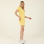 BEVERLY HILLS POLO CLUB-Γυναικείο mini φόρεμα BEVERLY HILLS POLO CLUB BHW.CNT.030.012 κίτρινο