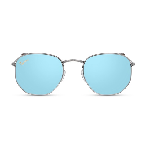 CAPRAIA-Unisex γυαλιά ηλίου CAPRAIA LACRIMA 3 μπλε ασημί