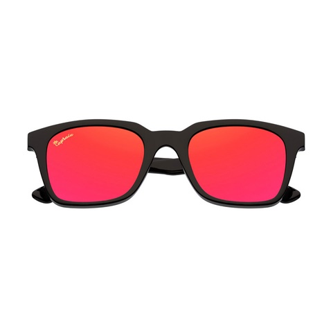 CAPRAIA-Unisex γυαλιά ηλίου CAPRAIA VESPOLINA 3 κόκκινα μαύρα