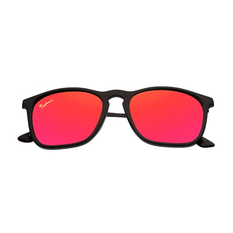 CAPRAIA-Unisex γυαλιά ηλίου CAPRAIA  AVARENGO 4 κόκκινα μαύρα