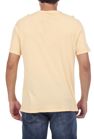 AMERICAN VINTAGE-Ανδρική μπλούζα AMERICAN VINTAGE κίτρινη