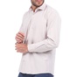 MARTIN & CO-Ανδρικό πουκάμισο MARTIN & CO REGULAR FIT μπεζ