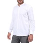 MARTIN & CO-Ανδρικό πουκάμισο MARTIN & CO SLIM FIT MAO λευκό