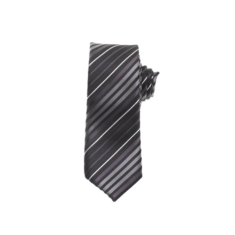 MARTIN & CO-Ανδρικό σετ από γραβάτα και μαντήλι MARTIN & CO μαύρο γκρι