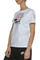 NIKE-Γυναικείο t-shirt NIKE W NSW TEE SS VDAY λευκό
