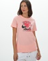 NIKE-Γυναικείο t-shirt NIKE W NSW TEE SS VDAY ροζ