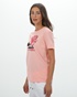 NIKE-Γυναικείο t-shirt NIKE W NSW TEE SS VDAY ροζ