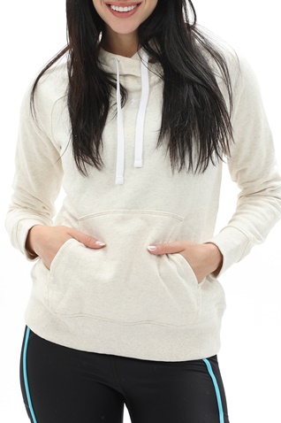 UNDER ARMOUR-Γυναικεία φούτερ μπλούζα UNDER ARMOUR 1356317 Rival Fleece HB Hoodie εκρού