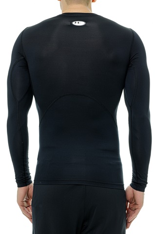 UNDER ARMOUR-Ανδρικό t-shirt UNDER ARMOUR 1361524 UA HG Armour Comp LS  μαύρο